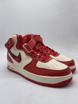 Nike Air Force 1 Mid Red Plaid DV0792-101 Men’s Sizes 10.5-14 - £79.64 GBP