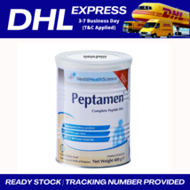 8 X NESTLE HEALTH SCIENCE PEPTAMEN COMPLETE PEPTIDE DIET VANILLA 400G DHL - $488.51