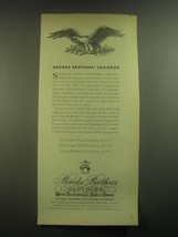 1945 Brooks Brothers Clothing Ad - Brooks Brothers&#39; Log-Book - £14.60 GBP