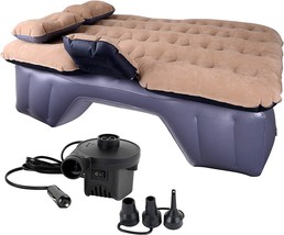 Backseat Car Air Mattress Hiraliy Portable Travel Camping Mattress Sleep Bed For - £68.78 GBP