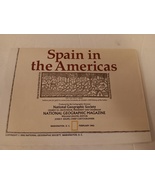 National Geographic Folded Map Spain In The Americas From February 1992 ... - £11.98 GBP