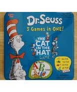 Dr Seuss 3 Games in One ABC Cat In The Cat One Fish Two Fish Complete Me... - £15.57 GBP