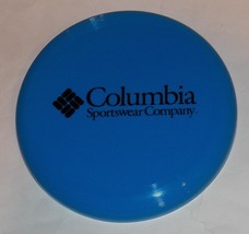 Columbia Sportswear Company Blue Frisbee Flying Disc Toy Novelty Collect... - £17.87 GBP