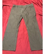 Genuine Dickies Utility Work Pants 40x29 Green Canvas Cotton Blend Carpe... - $27.37 CAD