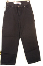 OLD NAVY NWT BOYS NAVY PAINTERS PANTS 12 LOOSE THIGH STRAIGHT LEG COTTON - $12.30