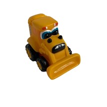 ERTL John Deere Barney Backhoe Yellow Plastic Vehicle 3&quot; Toy  - £7.89 GBP