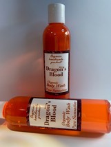 Dragon&#39;s Blood&quot; Organic Body Wash for Men /Natural Daily Moisturizer /Shower Gel - £11.95 GBP