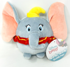 Disney Baby Cuddle Pals Plush Dumbo Elephant Rattle Toy - £14.33 GBP