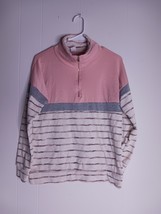 7th Ray Long Sleeve 1/4 Zip Long Sleeve Pullover Sweater Women&#39;s Size S - $218.62 MXN