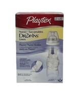 Playtex Nurser Bottle Drop-Ins Liners 4 oz Pack of 50 New Sealed - $16.69