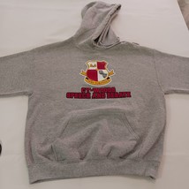 Gildan Heavy Blend CWHS FORENSICS Men's Gray Cotton Blend Hoodie Sweatshirt Sz M image 9