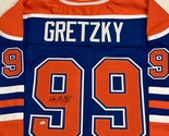 Wayne Gretzky Signed Edmonton Oilers Hockey Jersey COA - £400.11 GBP
