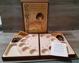 Oh Wah Ree 3M Bookshelf Board Game Ancient Game Of Strategy Complete 1962 - $27.71