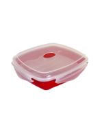 Microwave Steamer Vented Cooks Vegetables Fish Meats Poultry Rice BPA Fr... - $14.82 CAD