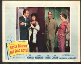 Rally Round The Flag, Boys!-Lobby Card-#5-1959-Paul Newman-Joanne Woodward - £45.59 GBP