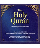 COMPLETE QURAN   with English Translation by SUDAIS &amp; SHURAIM   (30-(Aud... - £27.83 GBP