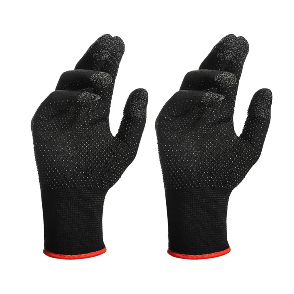 2Pairs Anti Slip Knit Touch Screen Gloves Breathable Sweatproof Thermal Gloves - £10.60 GBP