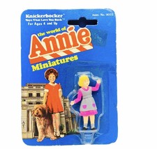 Little Orphan Annie miniature figure knickerbocker 1982 moc Pepper Sorrentino - $29.65