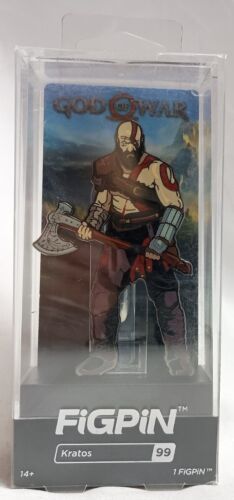 Sony 2017 FiGPiN God of War Kratos #99 Official PlayStation Figure  - $29.95