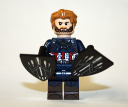 Captain America Infinity War Building Minifigure Bricks US - £5.64 GBP