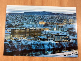 Vintage Post Card, Aerial view, Trondheim, Norway, University of Norway - $4.75