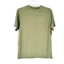 Boy Scouts Of America T-Shirt Adult Small T-Shirt Green Polyester Sleek ... - £6.12 GBP