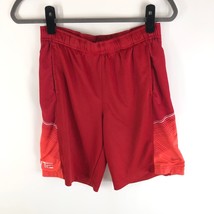 Nike Elite Mens Basketball Training Shorts Pockets Drawstring Red Orange M - £11.39 GBP