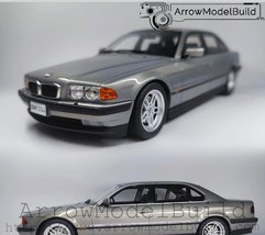 ArrowModelBuild BMW 730i (Aspen Populus Silver) Built &amp; Painted 1/18 Mod... - £152.23 GBP
