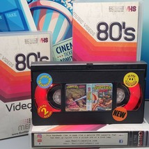 Teenage Mutant Ninja Turtles, Classic Retro VHS Tape Night Light table lamp  - £15.72 GBP