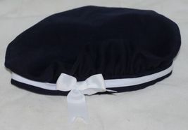 Rare Editions White Blue Dress Bloomers Hat 3 Piece Set 12 Month image 8