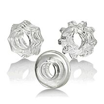 REVERSIBLE C RING SET EXTRA THICK CLEAR - $12.86