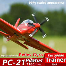 FMS RC Airplane Plane 1.1M 1100mm PC-21 PC21 Pilatus Trainer PNP with Retracts R - £186.22 GBP