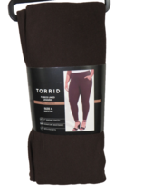 Torrid Women&#39;s Brown Fleece Lined Pocket Leggings Plus Size 4X-26 - £19.66 GBP