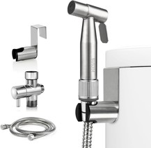 Bidet Sprayer For Toilet With Adjustable Water Pressure,, Stainless Steel - €29,03 EUR