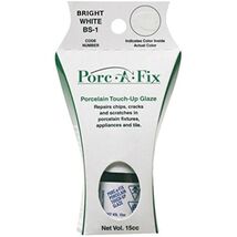 Fixture Fix BS1 Glaze BSC WHT by PORC-A-FIX MfrPartNo BS-1, White - €20,94 EUR