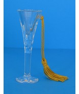 Souvenir/Collectible-Lady Ann Champagne Flute Crystal Christmas Ornament... - $203.55 MXN