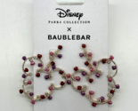 Disney Parks BaubleBar Mickey Mouse Icon Dangle Earrings Hoop Hearts NWT... - $67.31