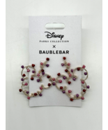 Disney Parks BaubleBar Mickey Mouse Icon Dangle Earrings Hoop Hearts NWT... - £53.93 GBP