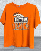 United In Orange Denver Broncos Gmc T Shirt Men's Size X Large Short Sleeve - £11.92 GBP