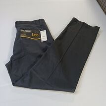 Lee Total Freedom Relaxed Fit Men's Chino Flat Front Gray Pants Size 30W × 30L image 2