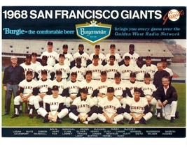 1968 SAN FRANCISCO GIANTS 8X10 TEAM PHOTO BASEBALL PICTURE MLB - $4.94