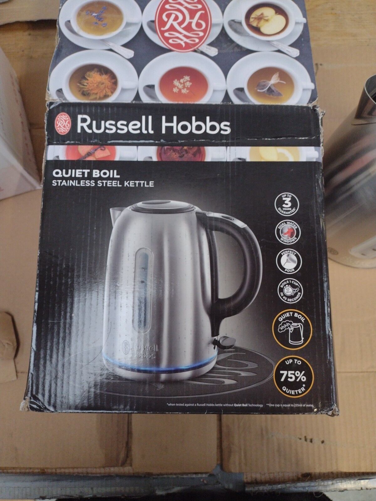 Russell Hobbs 20460 1.7L Kettle Silver - $25.24