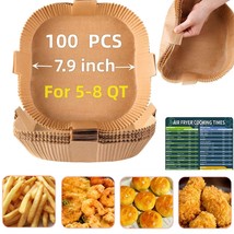 100 Pcs Large Air Fryer Disposable Paper Liners (Upgraded) Square Parchment - $25.99