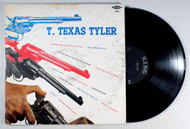 T. Texas Tyler - Self Titled (1959) Vinyl LP • Deck of Cards, Gave My Dog Away - £25.76 GBP