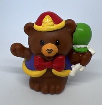 Fisher Price Circus Bear Little People Big Top Tent Replacement Figure Toy - £6.35 GBP