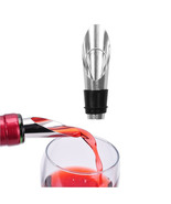 Stainless Steel Wine Bottle Pourer Spout with Stopper - $8.80