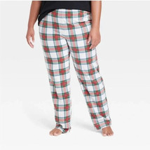 Women&#39;s Plaid Fleece Matching Family Pajama Pants - Wondershop Size XXL - £9.93 GBP
