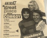 Threes Company Vintage Print Ad Advertisement John Ritter Suzanne Somers... - $4.94