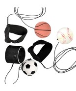 2.25 Inch Sports Wrist Balls - Set Of 3 - Includes Basketball, Baseball,... - $28.32