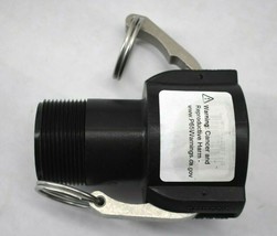 Quick-Connect Coupler Part B 1-1/2&quot; Female Polypropylene Abbott Rubber Q... - $0.99